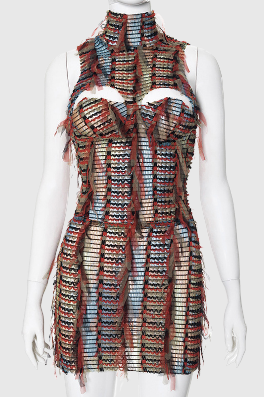 Adhara Patchwork Fringe Cutout Set