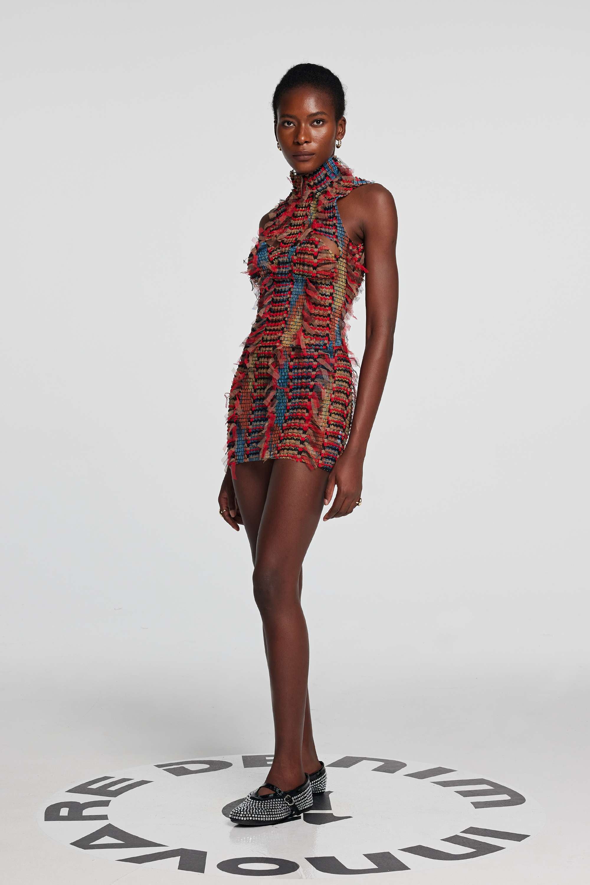 Adhara Patchwork Fringe Cutout Set