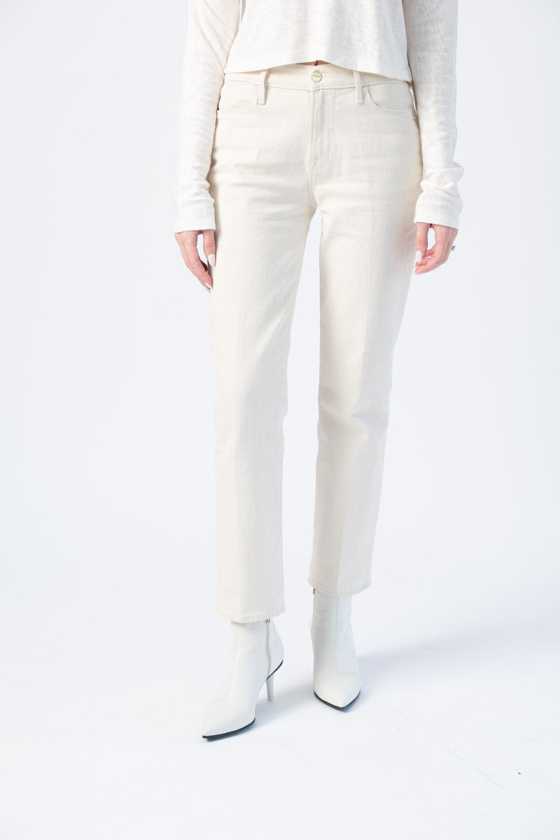 Le High Straight in Winter White