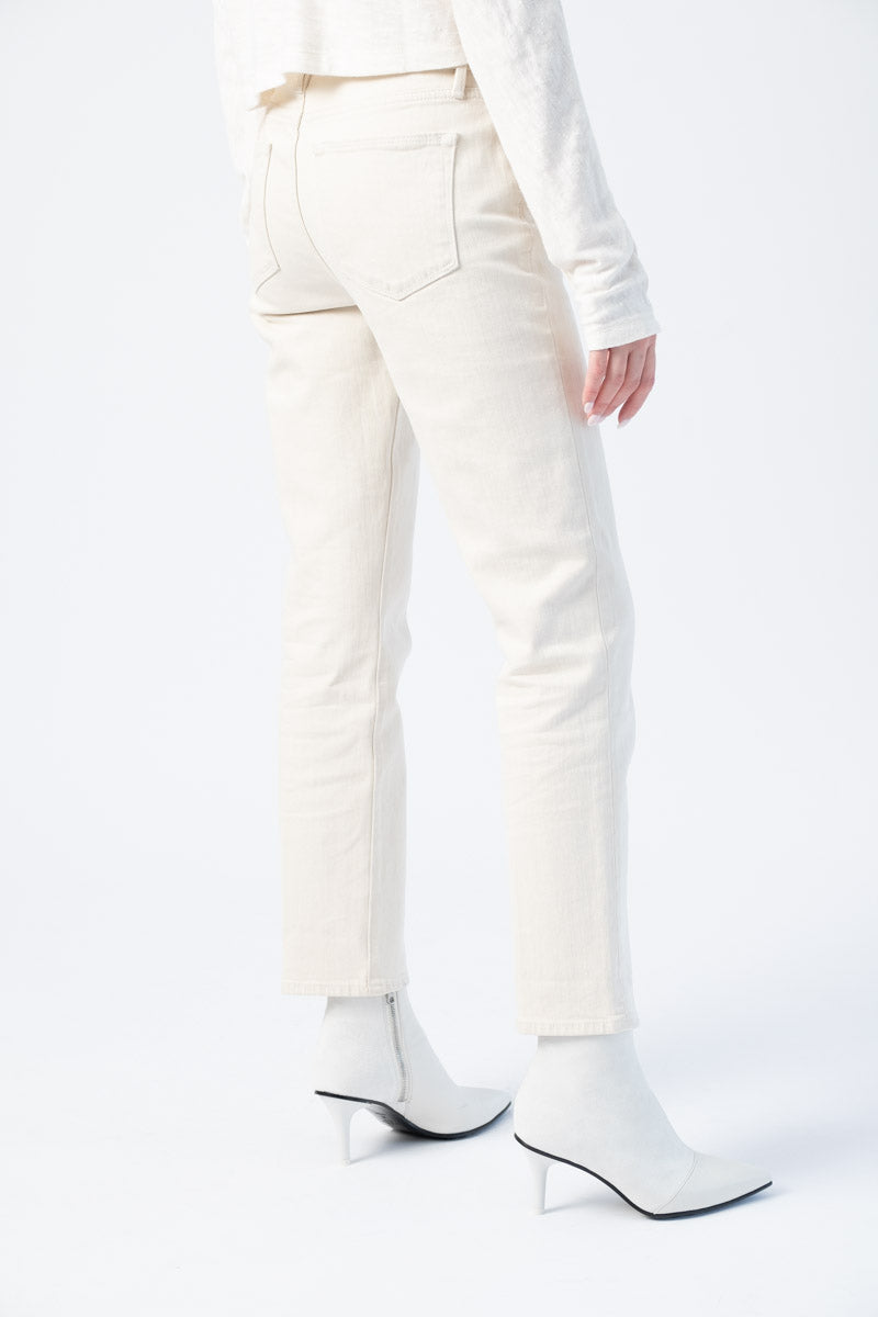 Le High Straight in Winter White