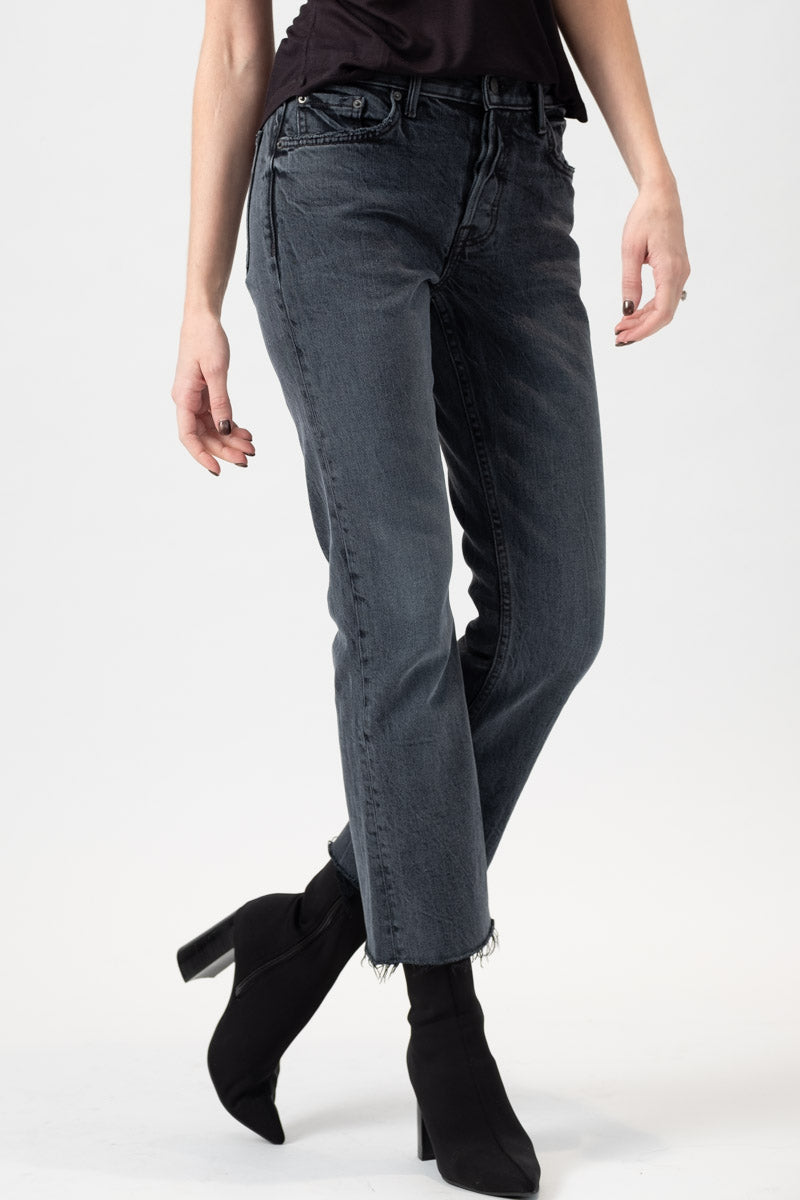 Tatum Mid-Rise Micro Boot in Midnight Rambler