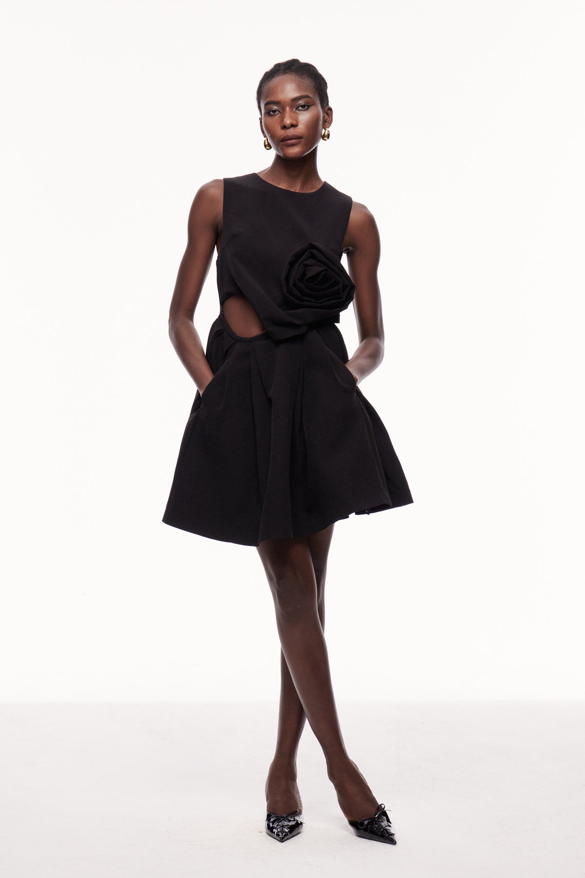 Xuan Flower Midi Skirt Set